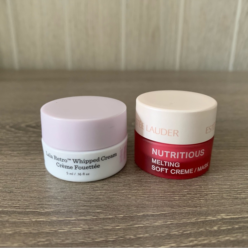 Drunk Elephant Lala Retro Whipped Cream Estée Lauder Nutritious Melting Cream